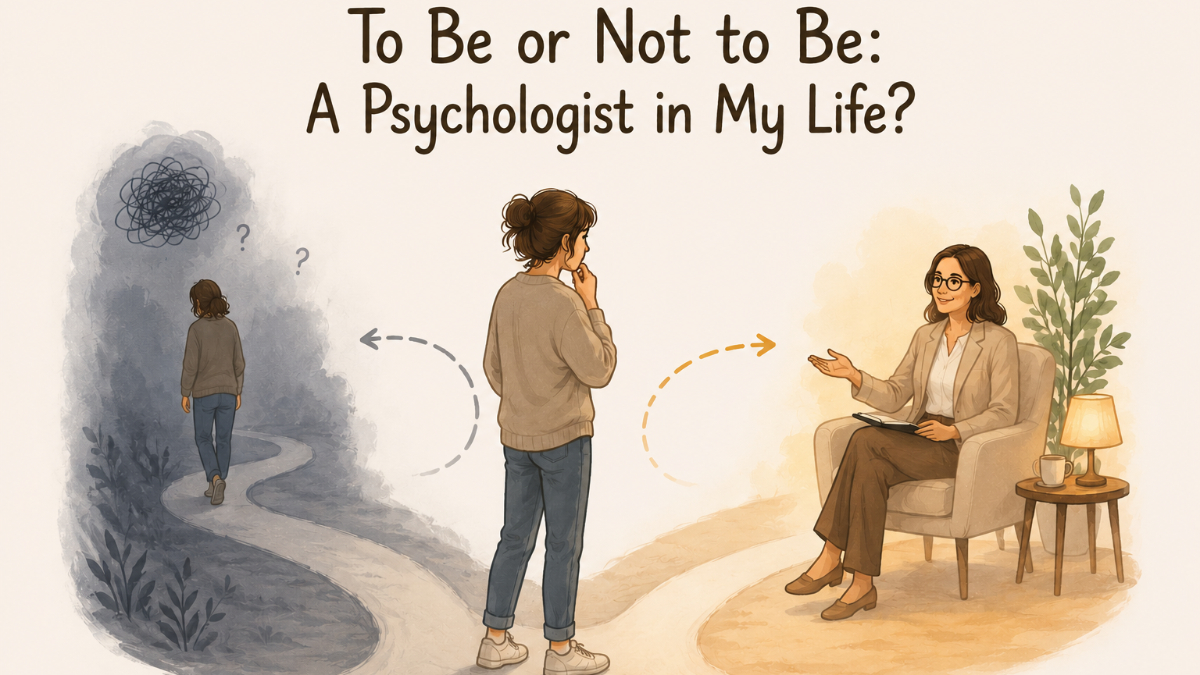 To Be or not To Be a psychologist in my life?