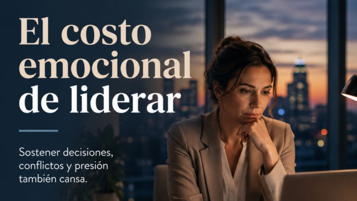 El costo emocional de liderar