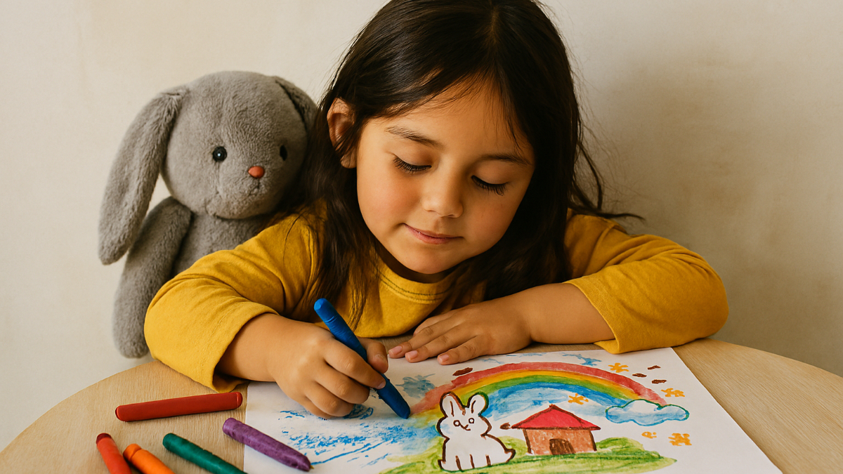 Арт-терапія під час війни: як малювання і казки допомагають дітям проживати тривогу