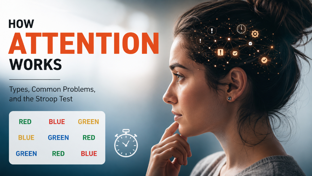 How Attention Works: Why Focus Fades and Distractions Take Over