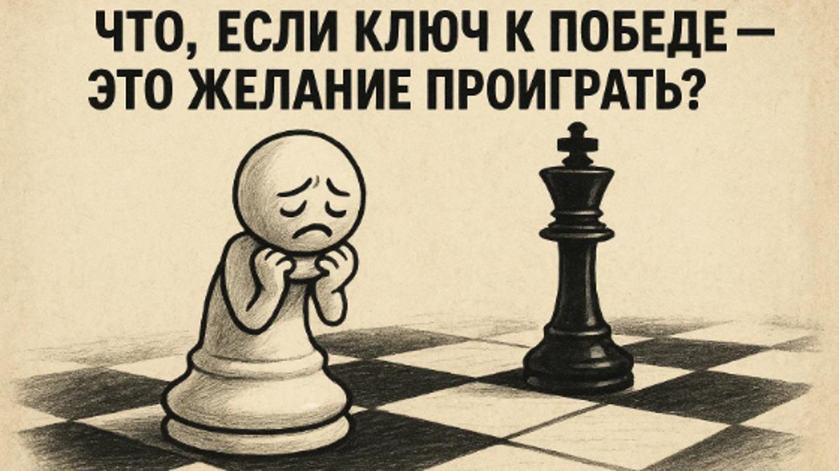 Что, если ключ к настоящей победе — это готовность проиграть?