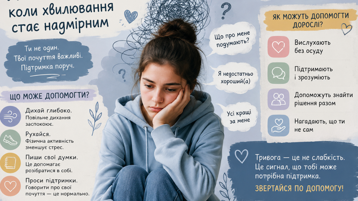 Тривожність: коли хвилювання стає гарячим