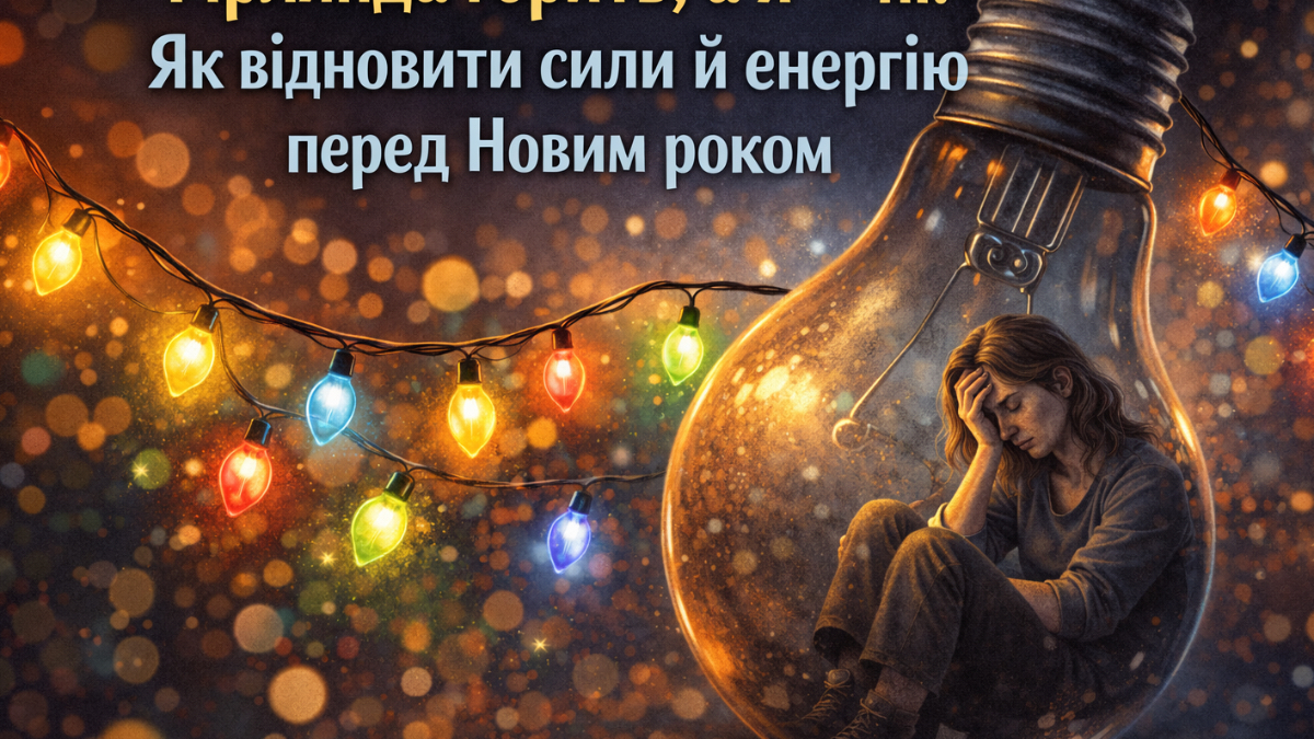 Як відновити сили та енергію перед Новим роком: психологія завершення року