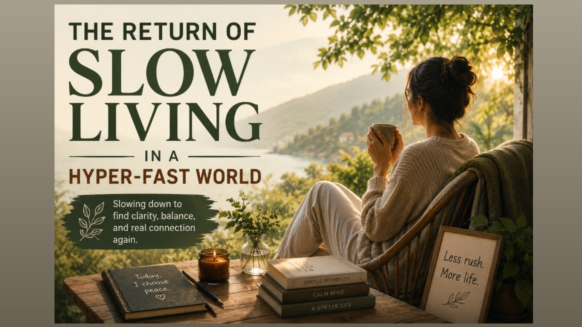 The Return of Slow Living in a Hyper-Fast World