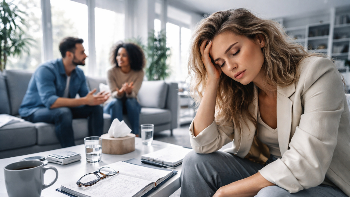 ¿Por qué te sientes un mal terapeuta si solo estás agotado?