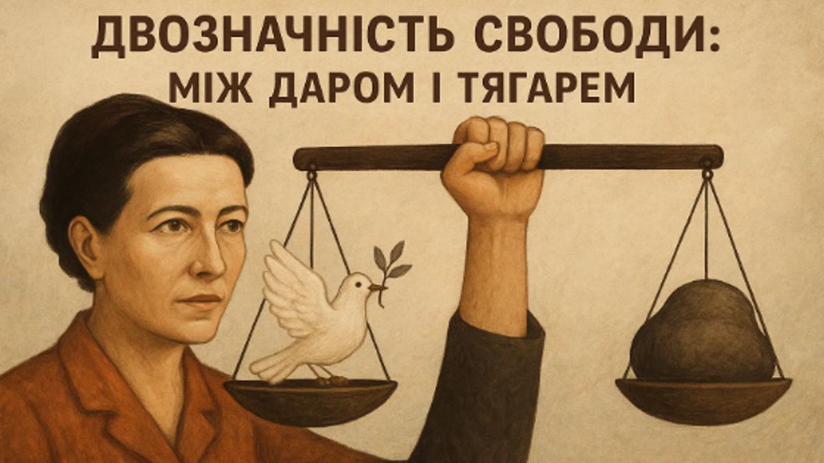 Свобода за Симоною де Бовуар: Дар, тягар та відповідальність за вибір