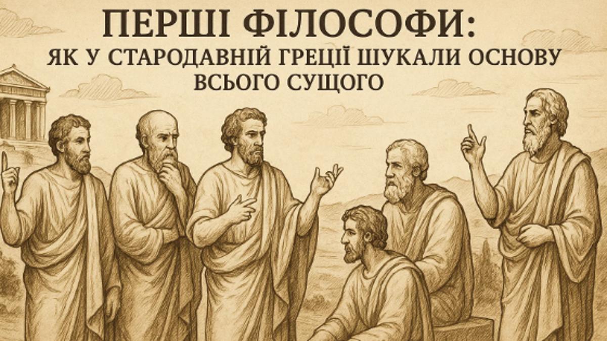 Народження філософії: Як мілетійці пояснювали Всесвіт розумом, а не міфами