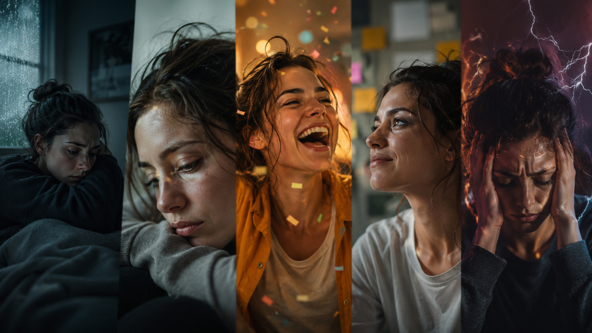 Bipolar Disorder Symptoms: Depression, Mania, Hypomania, and Mixed Features