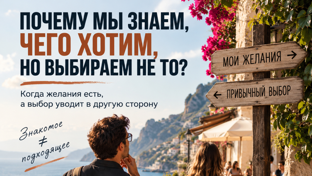 Почему мы знаем, чего хотим, но всё равно выбираем не то?