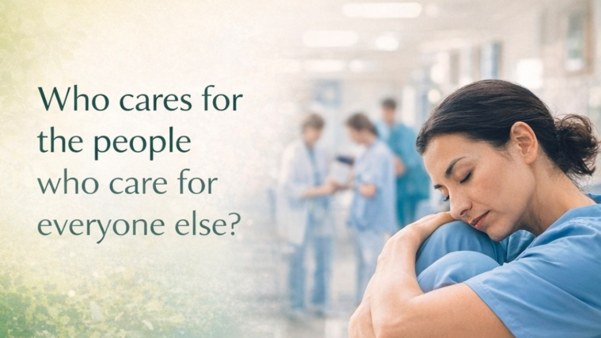 Who takes care of those who take care of others? Healthcare worker Burnout... A global Crisis!!!