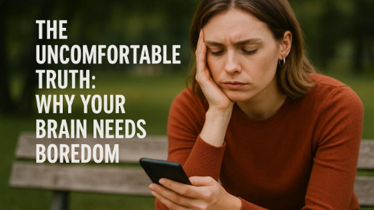 The Hidden Power of Boredom: Why Your Brain Needs It
