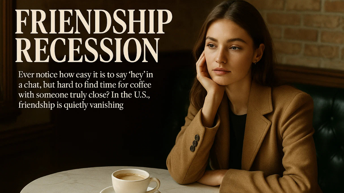 Why Friends Are Fading