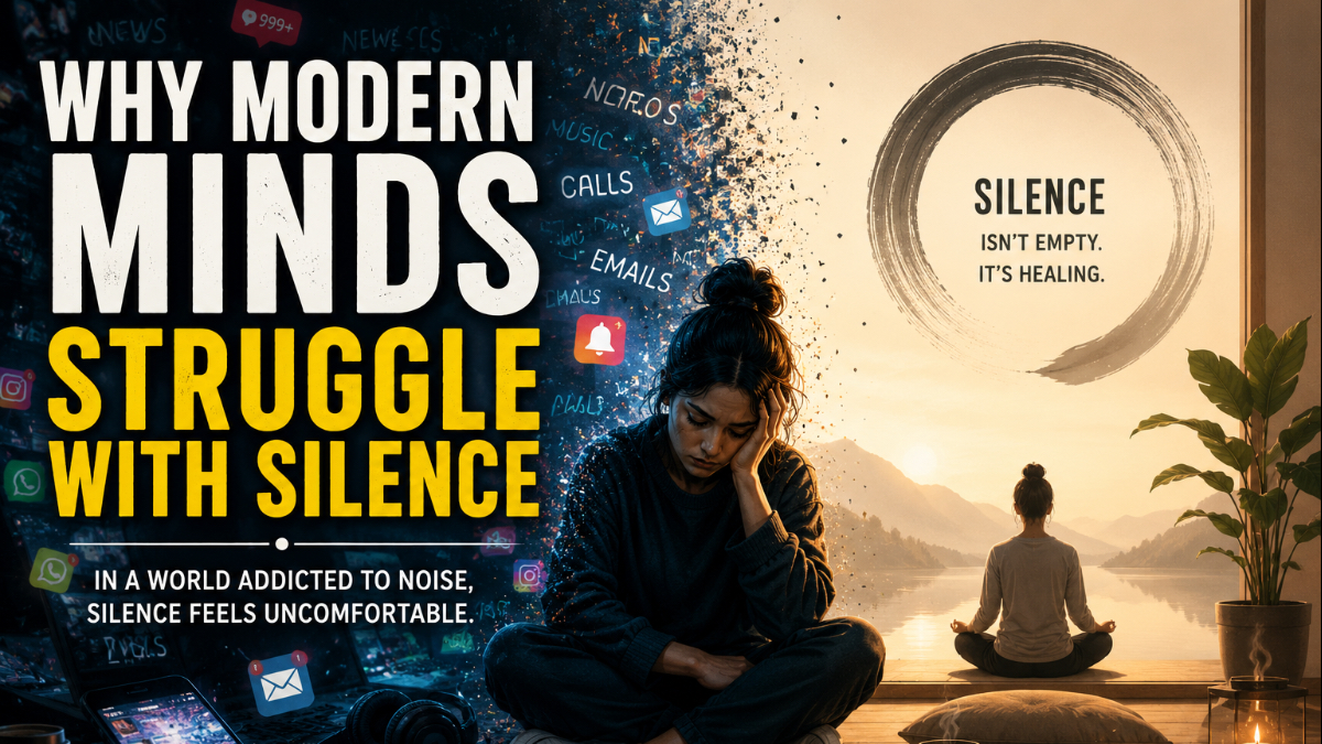 Why Modern Minds Struggle With Silence