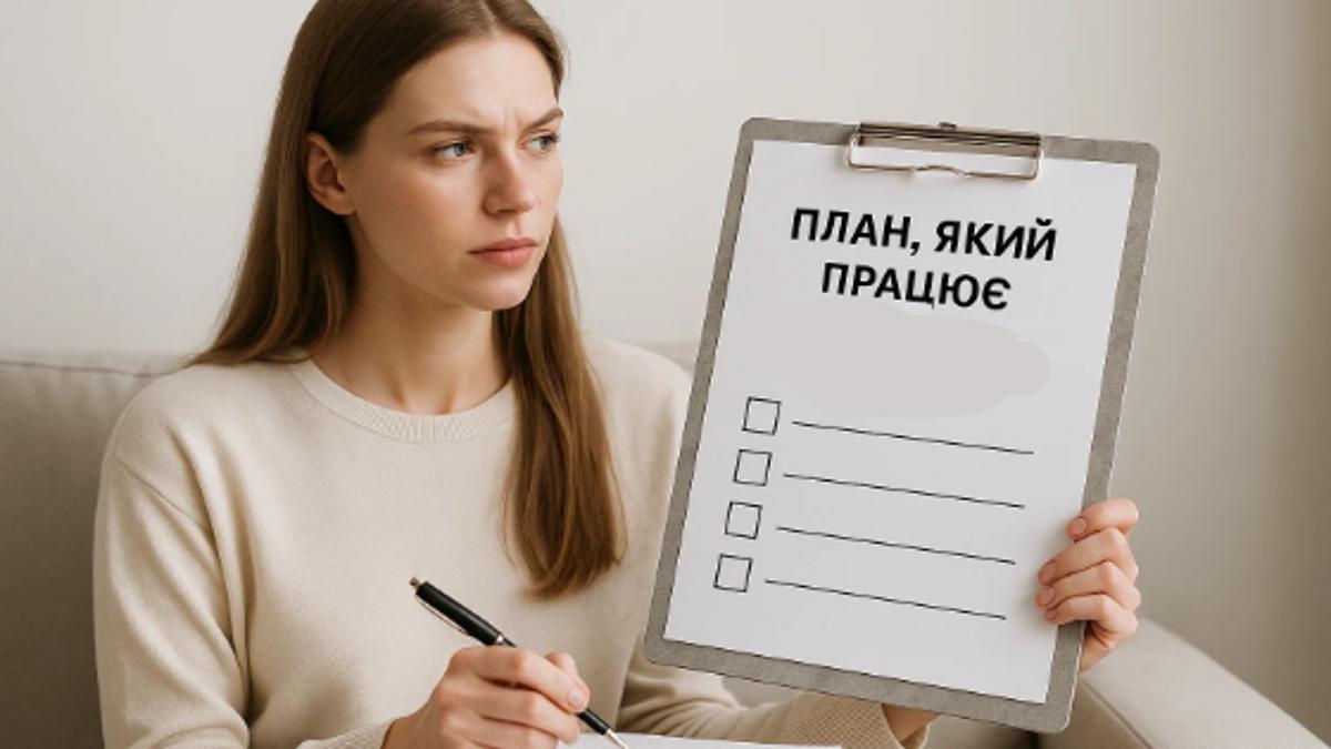 План, який працює: як перестати складати списки, які ніхто не виконує.....