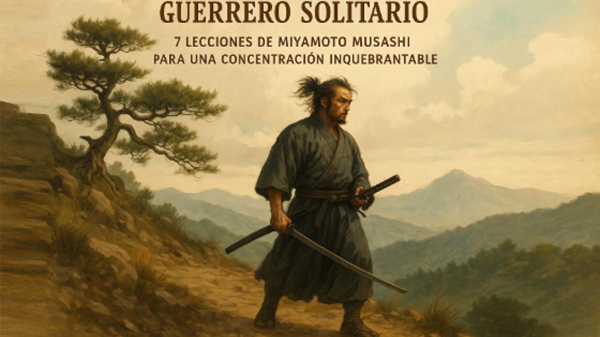 Cómo eliminar las distracciones de tu vida siguiendo los 7 preceptos de un rōnin