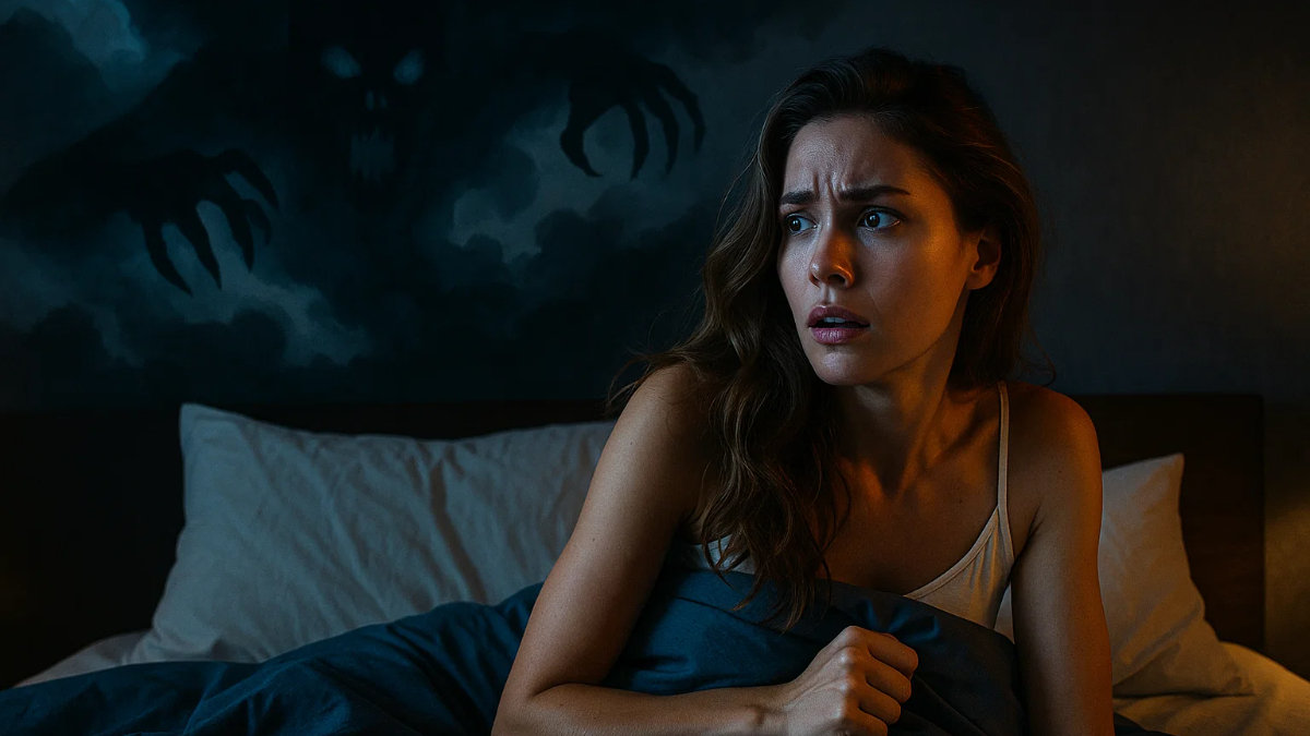 Що відбувається у мозку, коли вам сниться кошмар