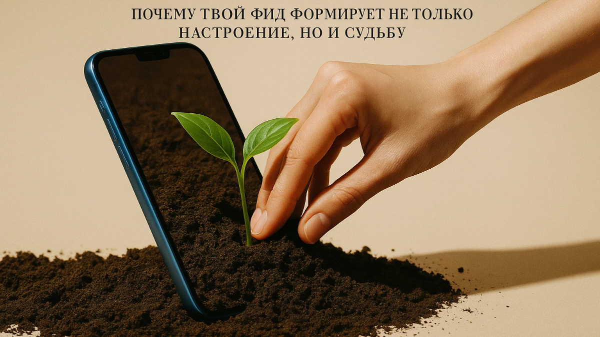 Экран как почва: почему твой фид формирует не только настроение, но и судьбу