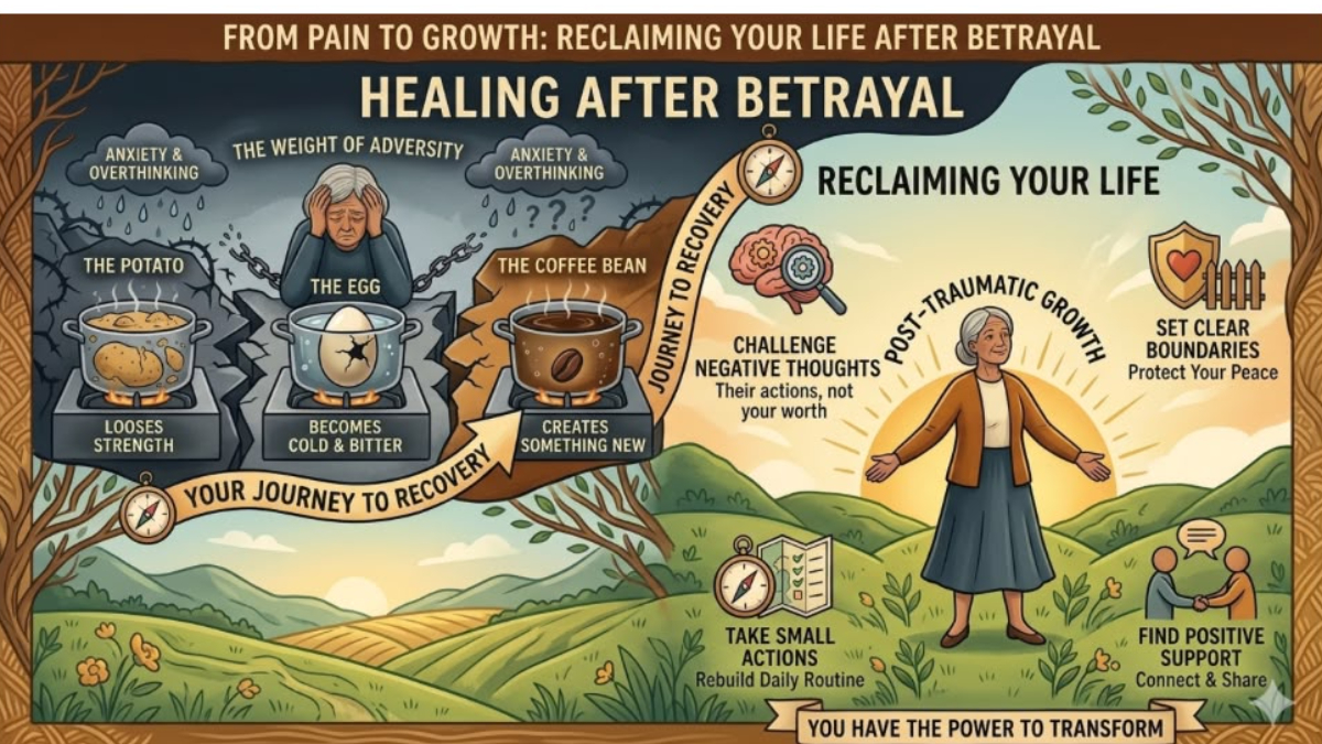 From Pain to Growth: Reclaiming Your Life After Betrayal