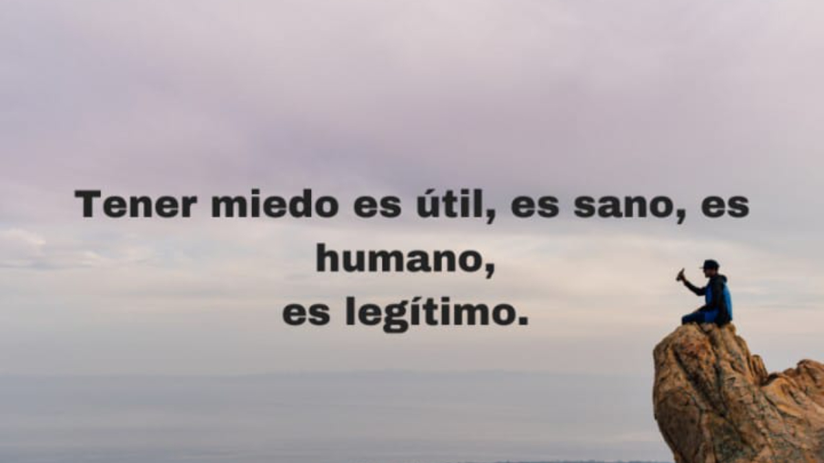 No se tiene miedo a las cosas, sino de la forma en que ven.