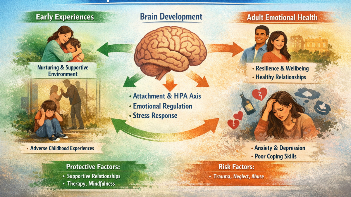 How Early Experiences Shape Adult Emotional Health