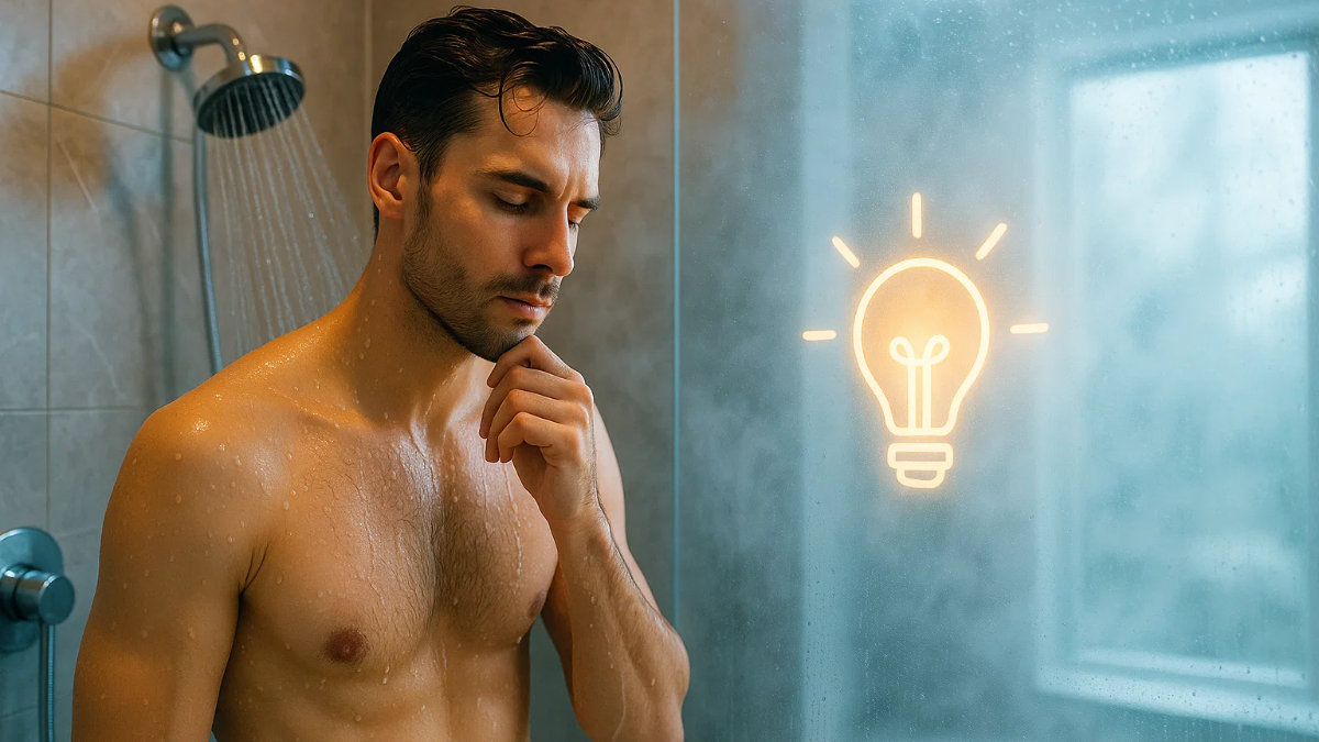 Чому найкращі ідеї приходять до нас у душі, а не за робочим столом