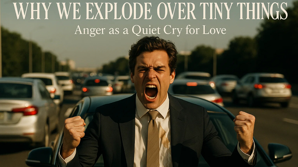 Why We Explode Over Tiny Things: Anger as a Quiet Cry for Love