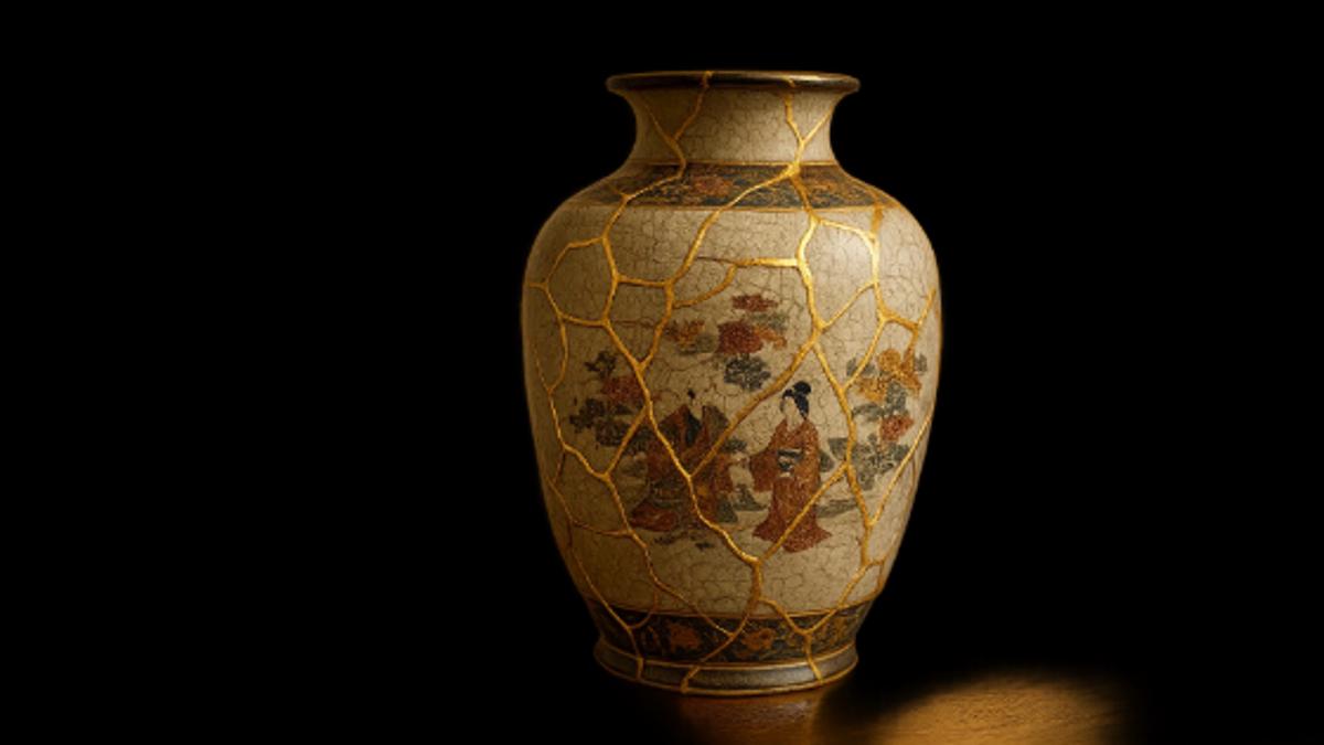 Кінцугі: Як японське мистецтво вчить цінувати недосконалість і знаходити красу в шрамах.