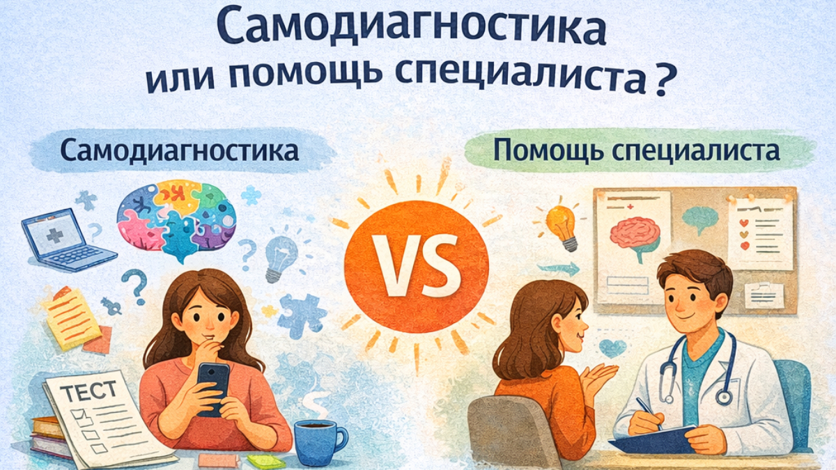 Почему и как люди путают СДВГ и РАС с тревожным расстройством и что делать.