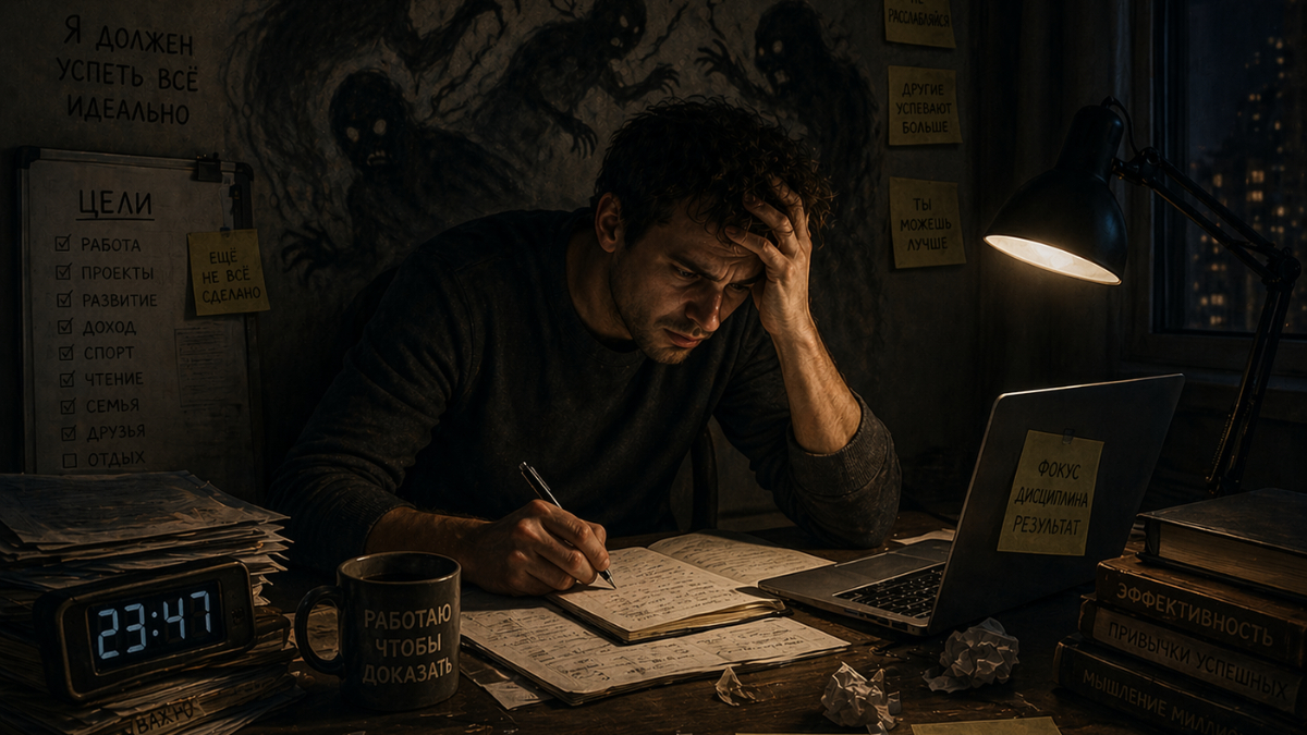 Когда трудолюбие — уже не сила, а тревожная защита.