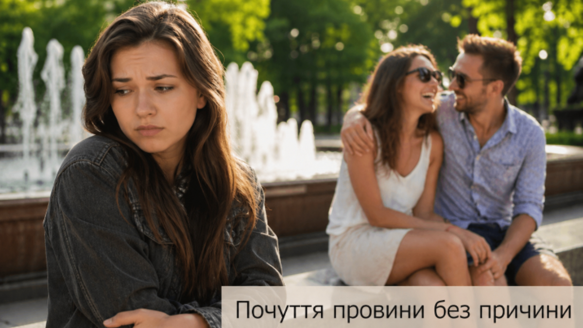 Почуття провини без причини (при депресії)