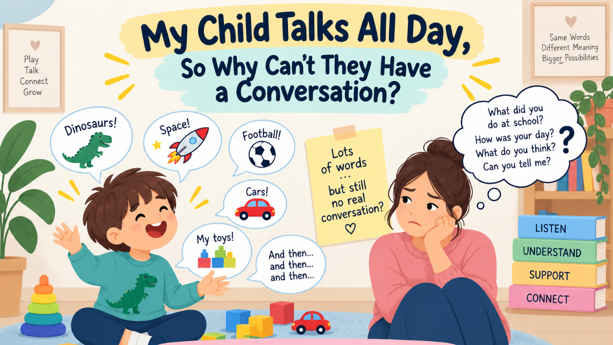 My Child Talks All Day, So Why Can't They Have a Conversation?