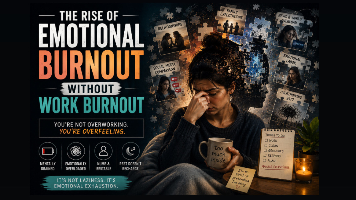 The Rise of Emotional Burnout Without Work Burnout