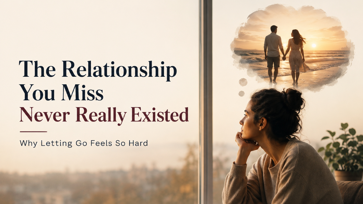 The Relationship You Miss Never Really Existed: Why Letting Go Feels So Hard