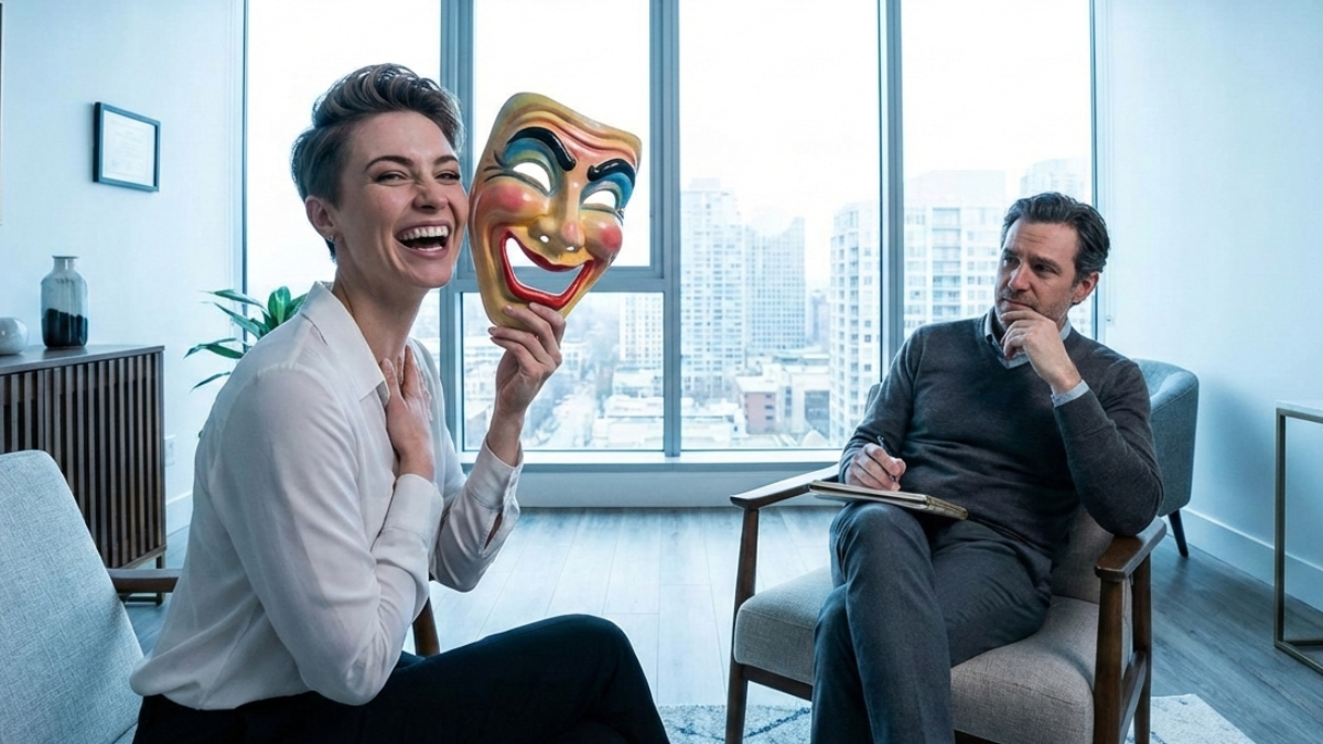 Як відкритися психологу, коли травма ховається за сміхом і жартами