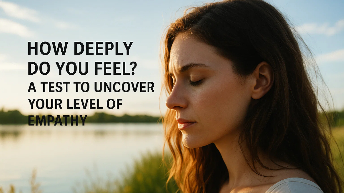 How Deeply Do You Feel? A Test to Uncover Your Level of Empathy