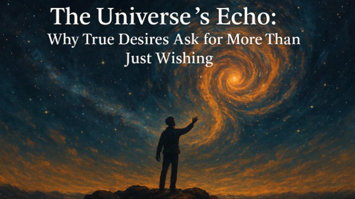 The Universe's Echo: How Challenges Shape Your Path to True Desires
