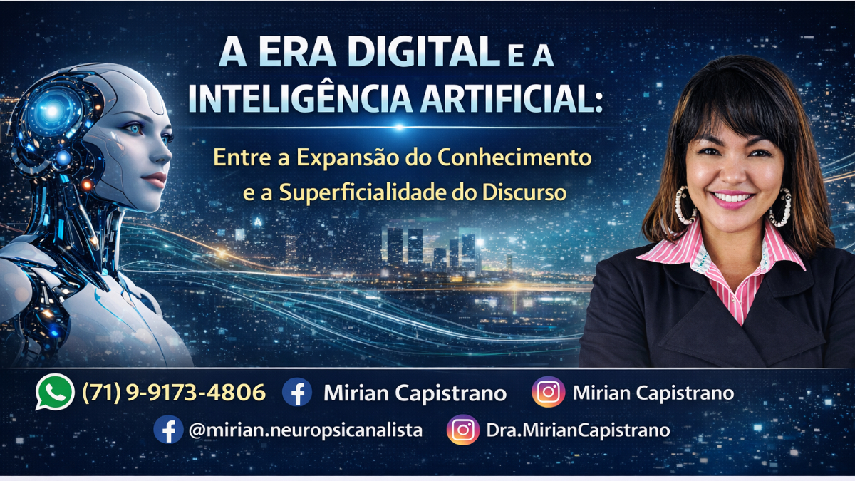 A Era Digital e a Inteligência Artificial: Entre o Conhecimento e a Superficialidade