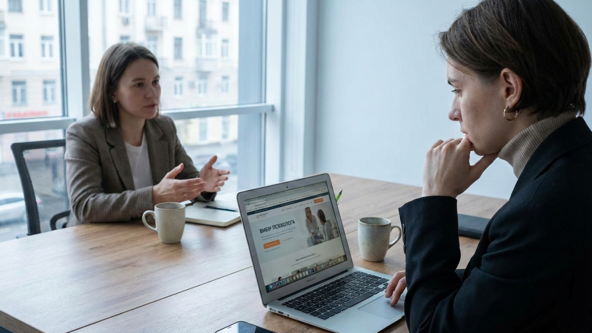 Вибір психолога та перша зустріч: поради для ефективної психологічної підтримки
