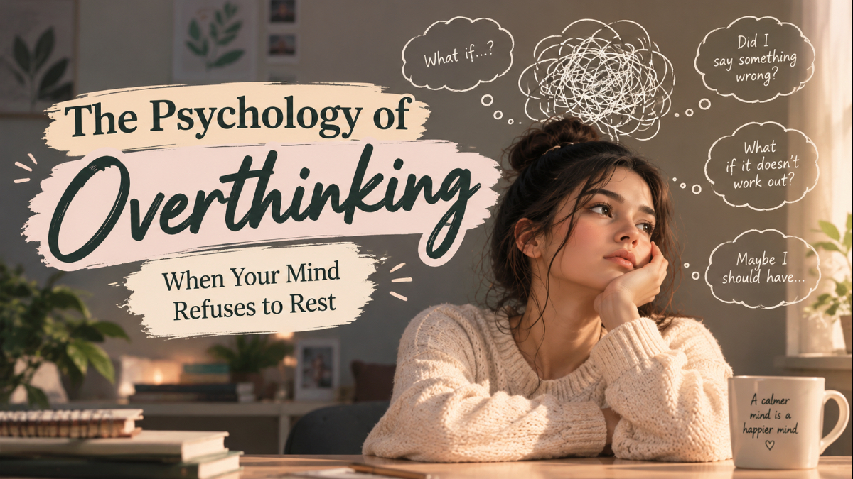 The Psychology of Overthinking: When Your Mind Refuses to Rest