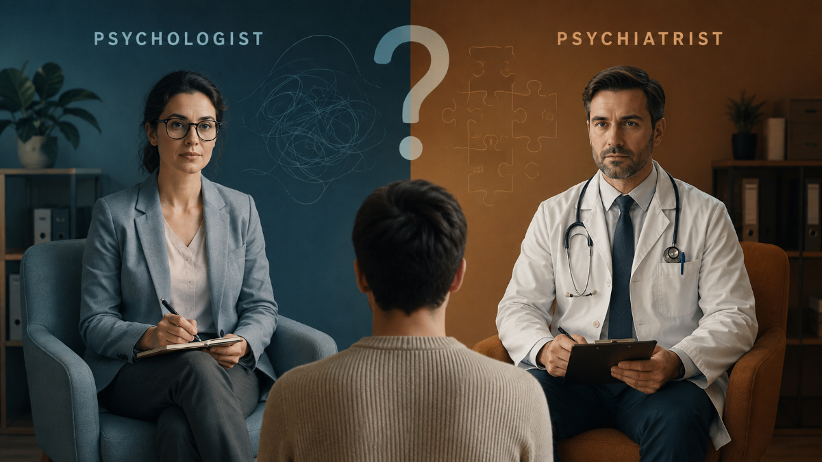 Psychologist vs. Psychiatrist: Who Can Diagnose You?