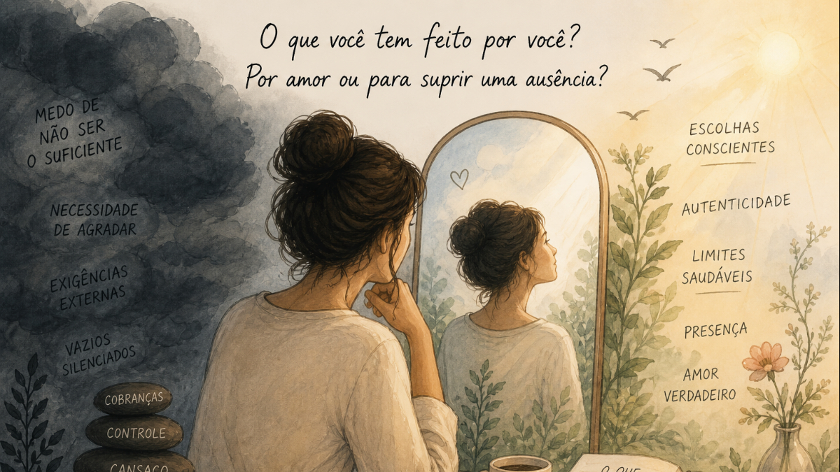 Entre o que escondemos e o que buscamos em nós mesmos
