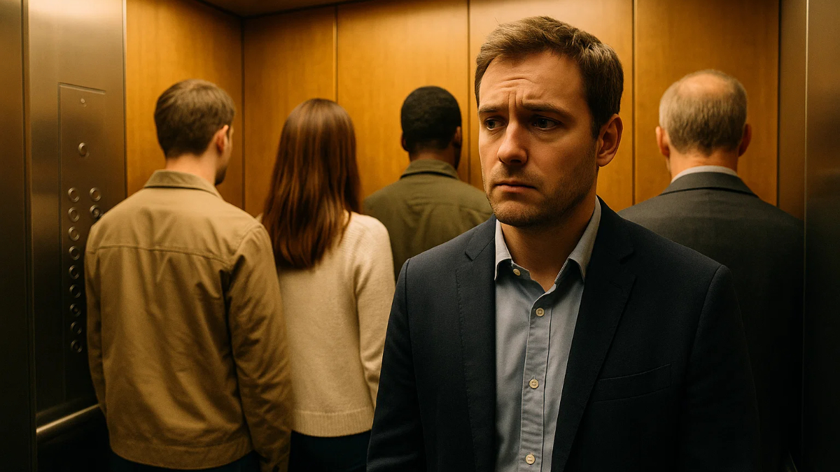 When the Elevator Makes You Face the Wall: How Group Pressure Works