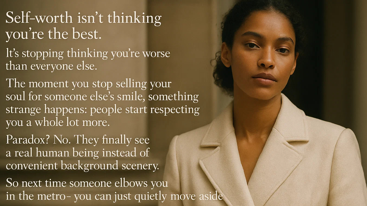 If You Stopped Making Everyone Happy, Would You Even Know Who You Are?