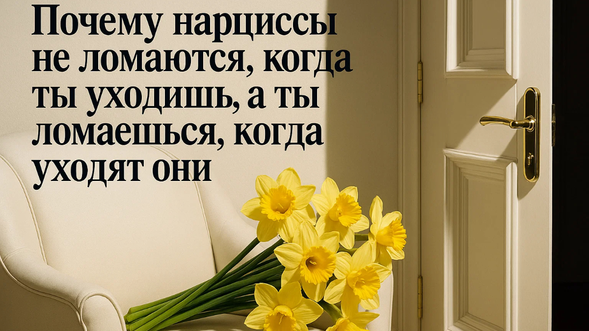 Почему нарциссы не ломаются, когда ты уходишь, а ты ломаешься, когда уходят они