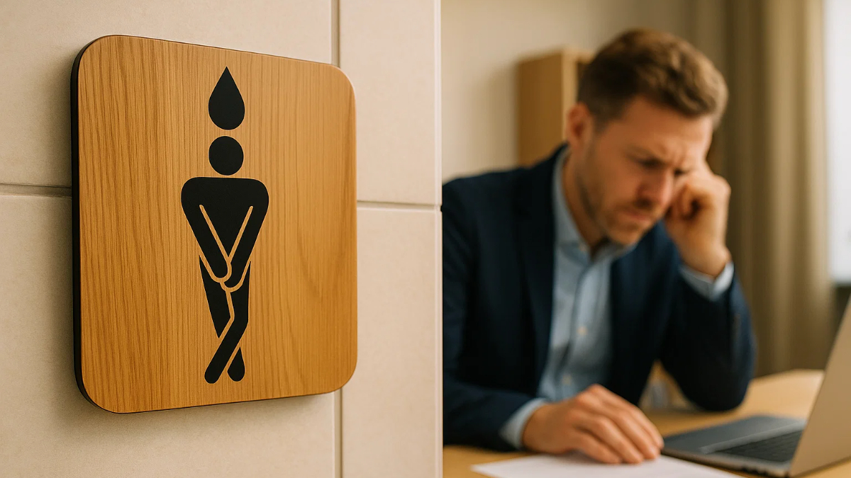 Quando a bexiga cheia vira o melhor conselheiro