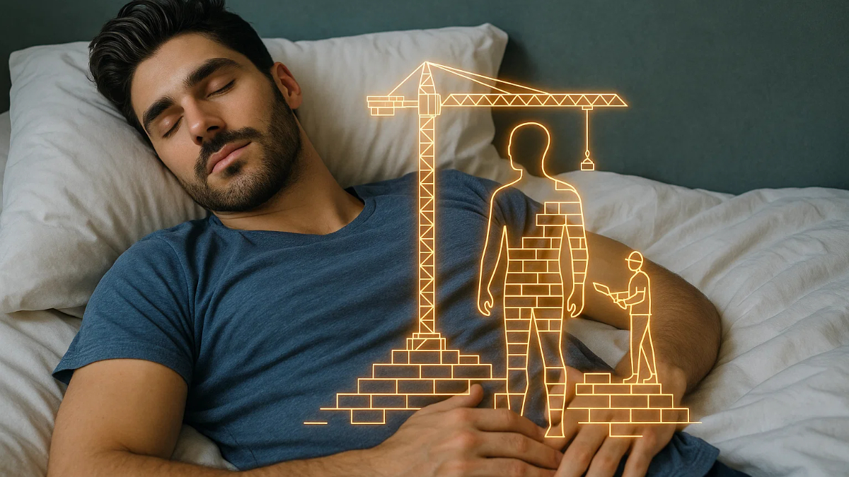 Man Under Construction: How Sleep Rebuilds Your Body and Mind