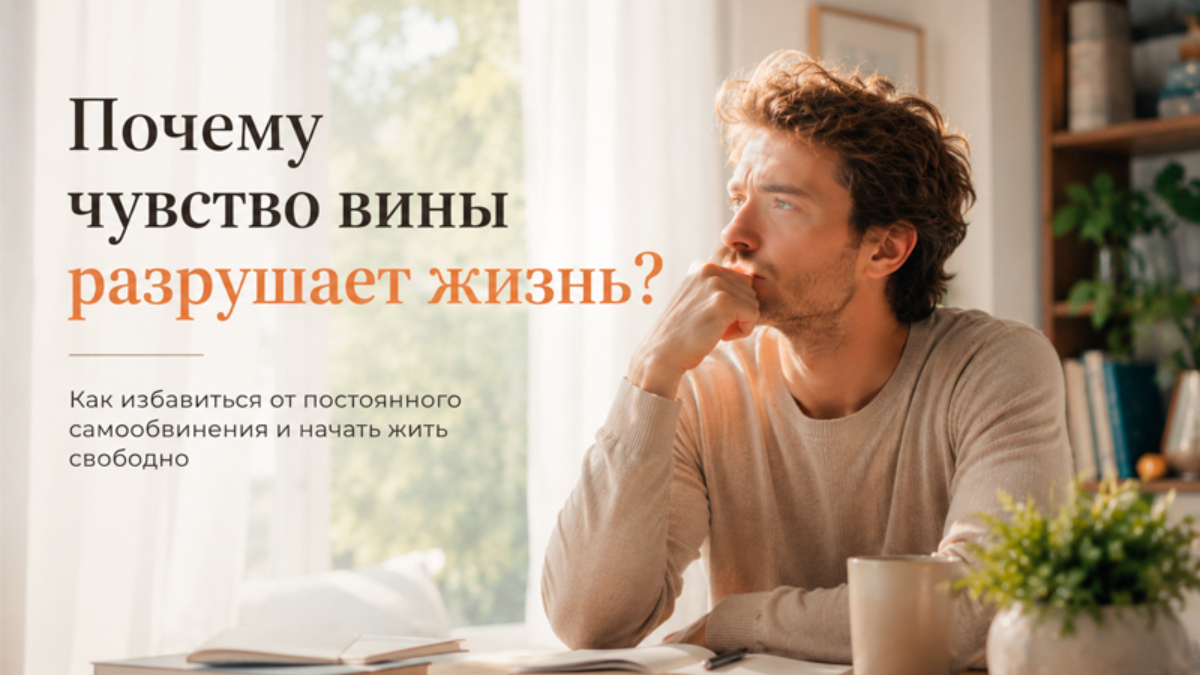 Почему чувство вины разрушает жизнь?