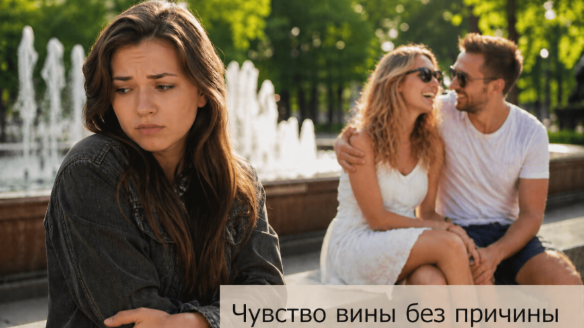 Чувство вины без причины (при депрессии)