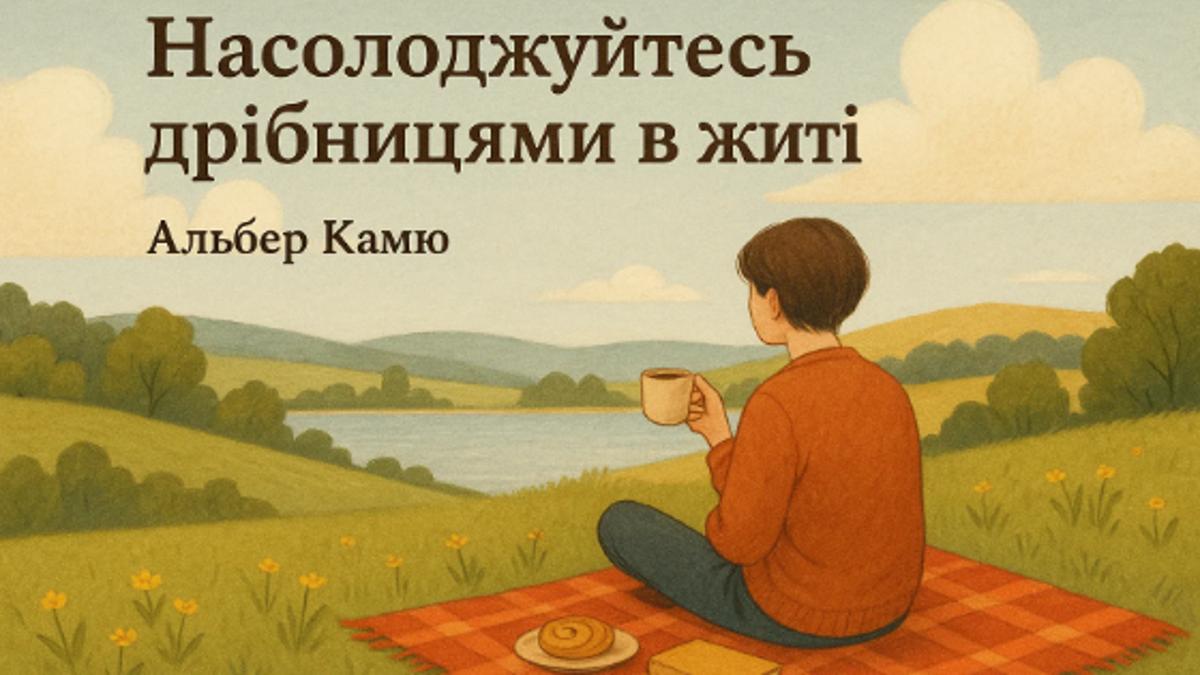Живіть зараз: Урок щастя від Альбера Камю та цінність простих моментів