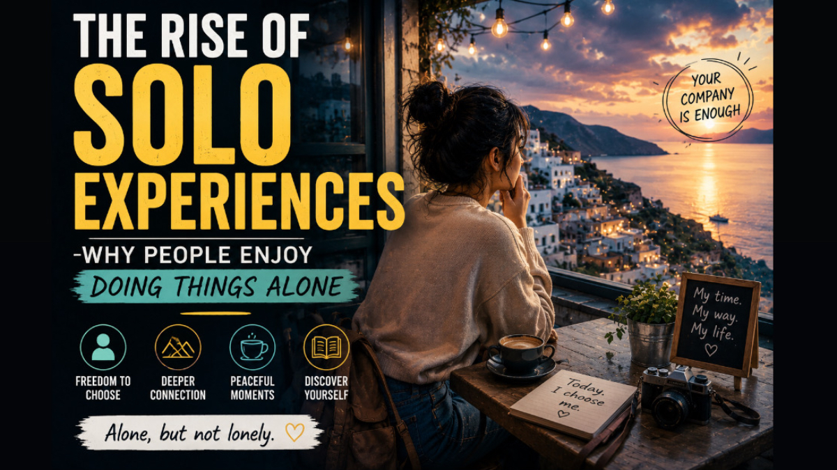 The Rise of Solo Experiences: Why People Enjoy Doing Things Alone